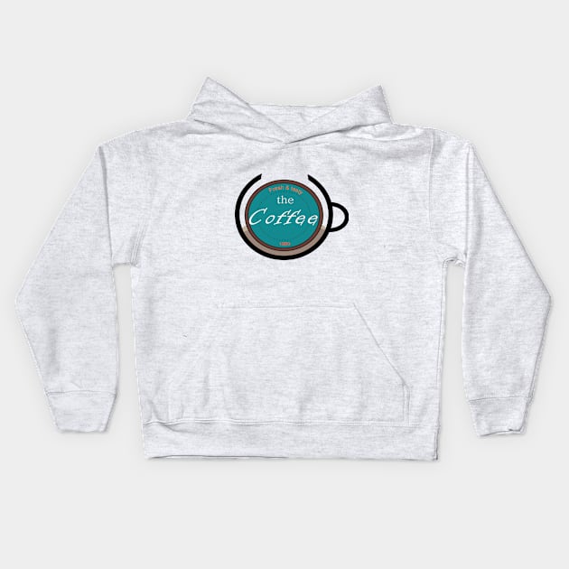 logo coffee Kids Hoodie by disainanisa